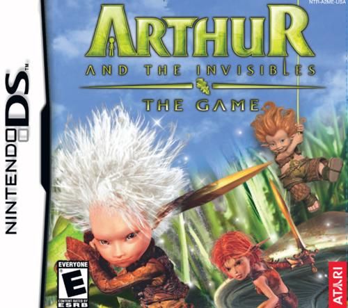 Arthur and the Invisibles box art for Nintendo DS